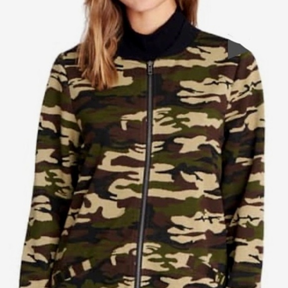 Sanctuary City Topper Zip-up Camo Jacket - Picture 4 of 11